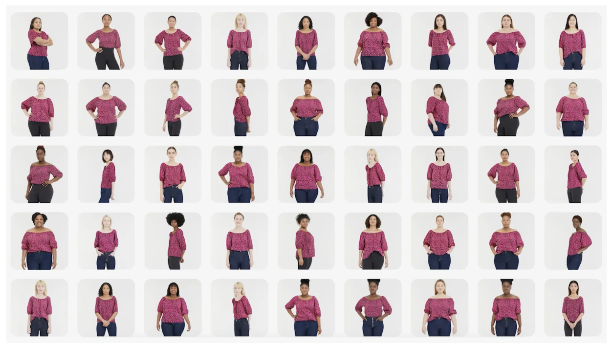 Google unveils “virtual try on” shopping tool