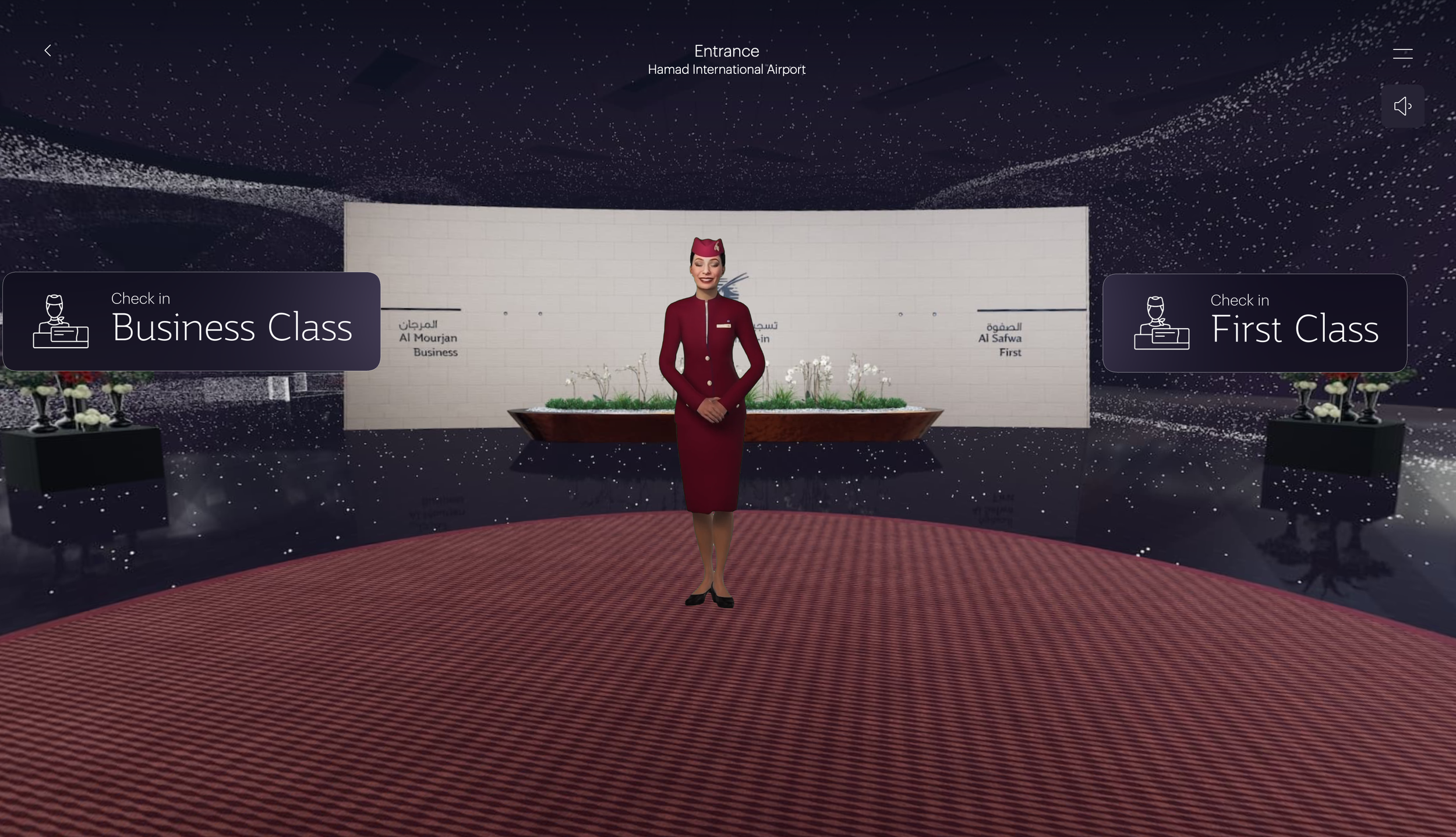 Qatar Airways “Qverse” helps shoppers try before they buy
