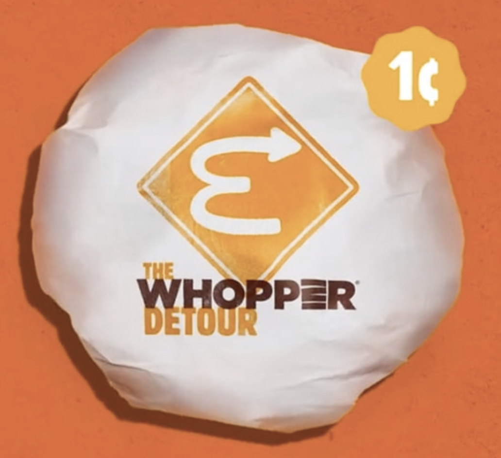 “Whopper Detour” poaches customers from McDonald’s; wins big at Cannes Lions