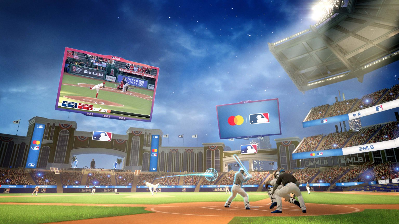 MLB Virtual Ballpark streams first regular-season game