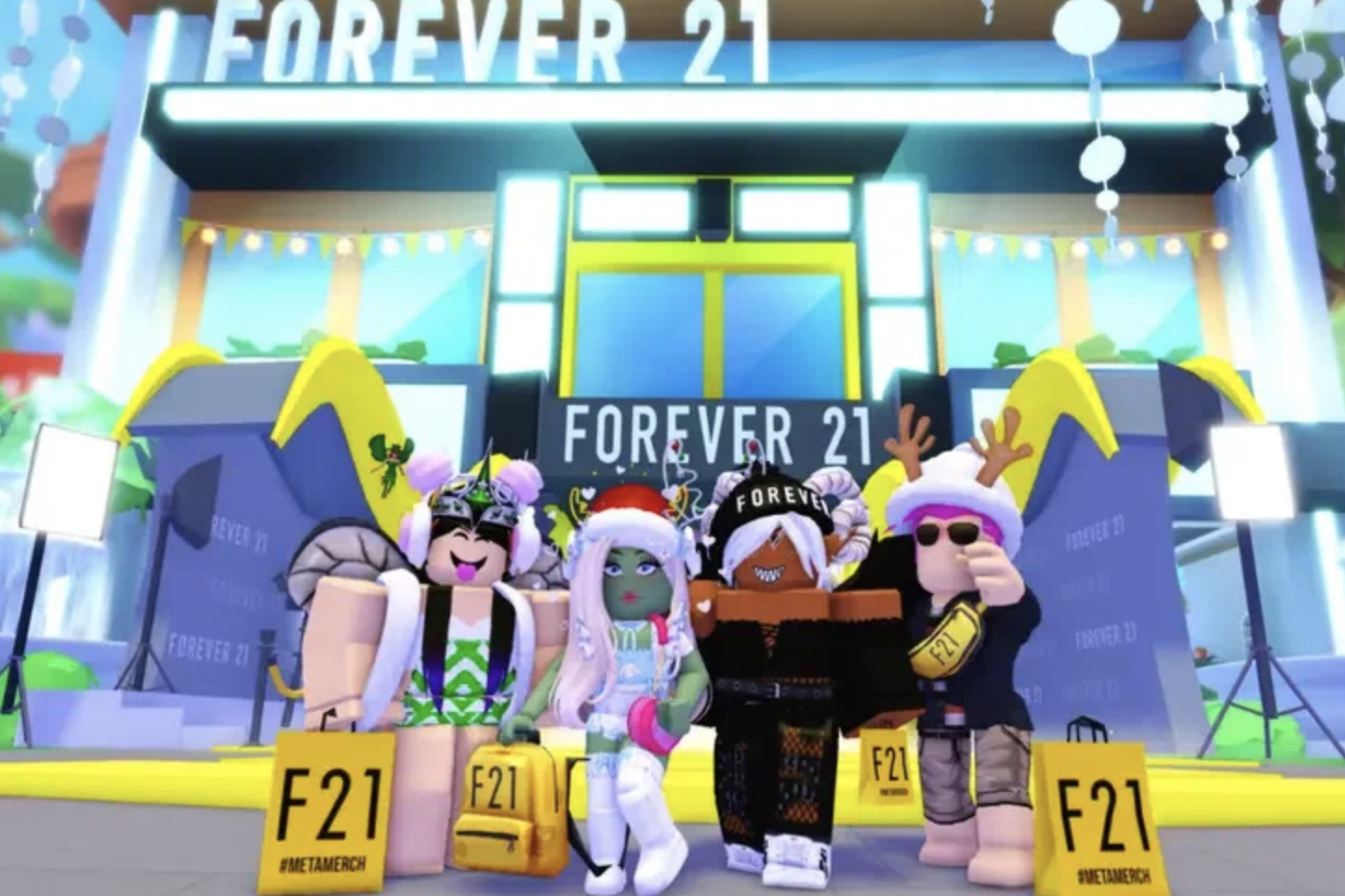 Forever 21 Jumps Into Roblox