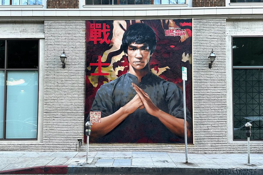 Max unveils AR-enhanced murals to promote season 3 of “Warrior”