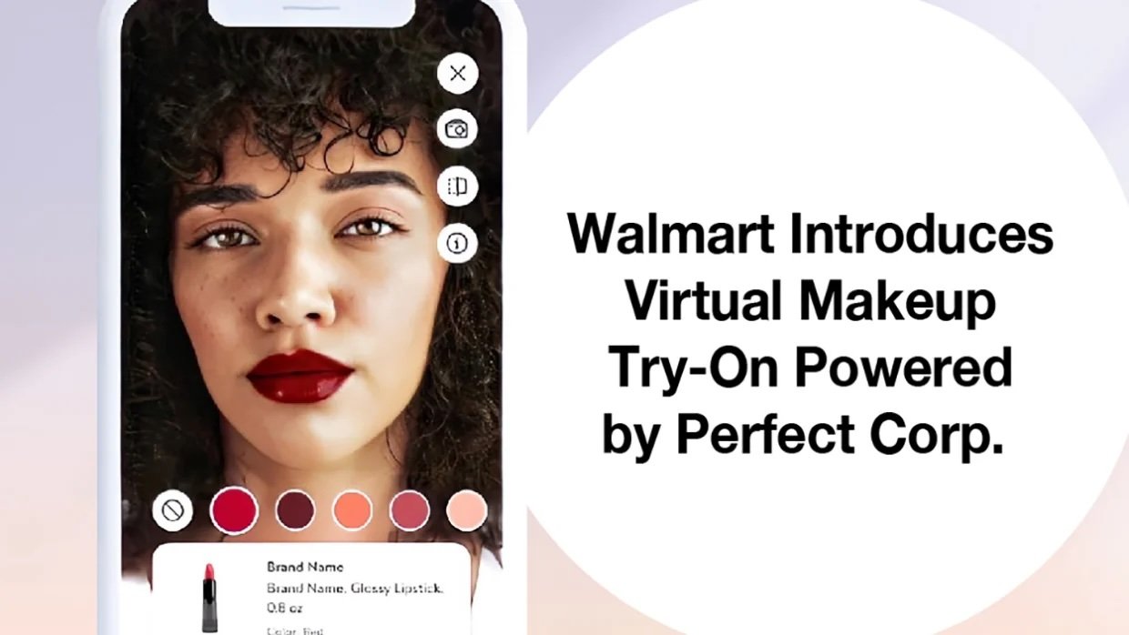Walmart brings virtual makeup try on to its app
