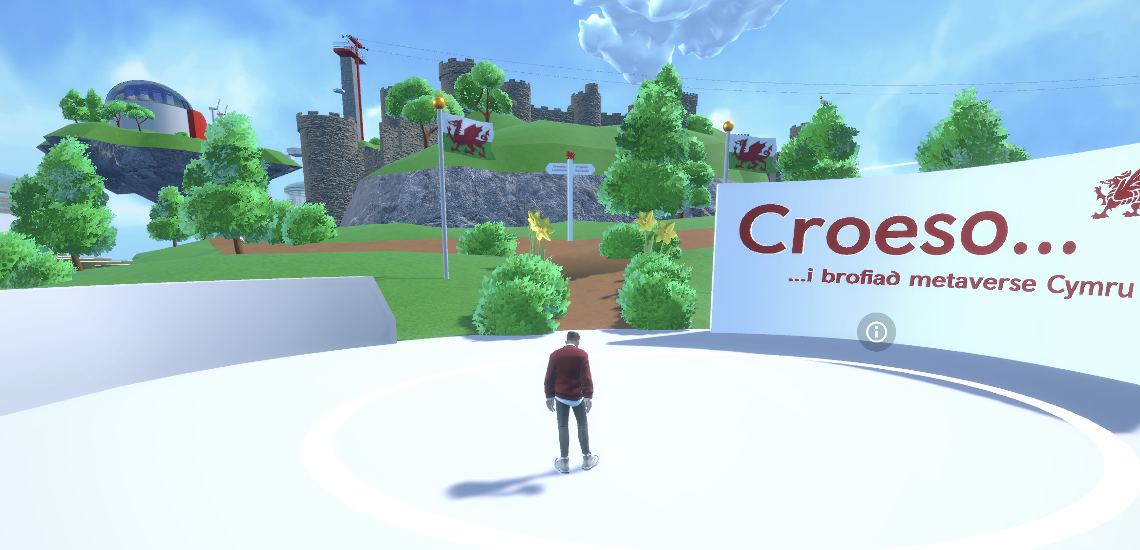 Explore Wales in the metaverse