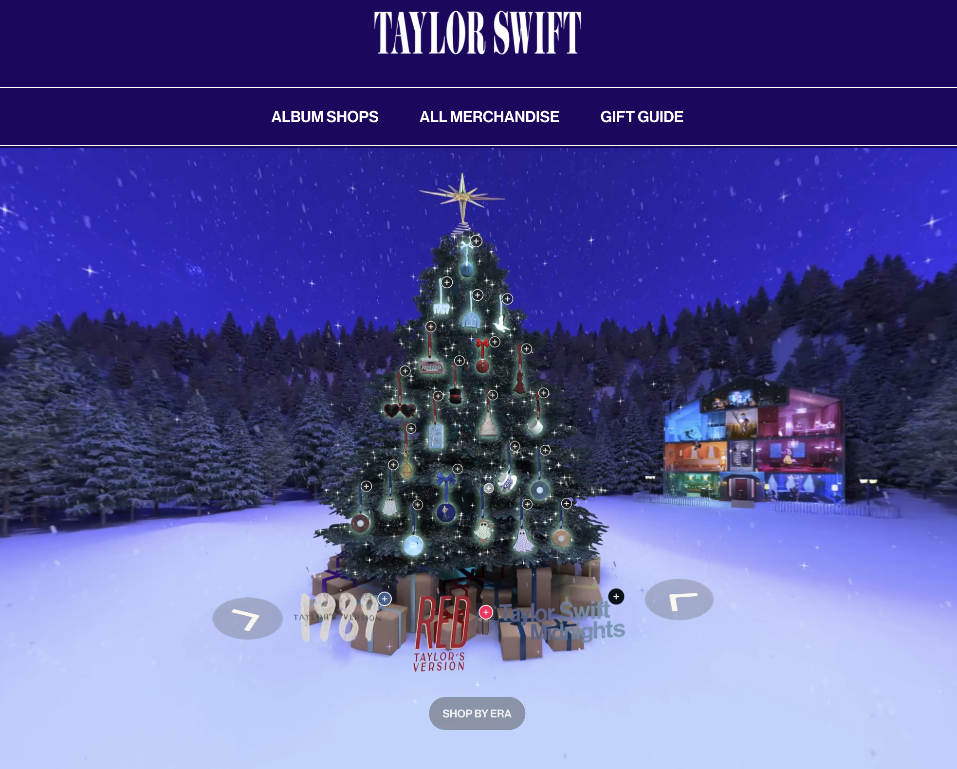 Taylor Swift launches immersive experience to promote ornament collection