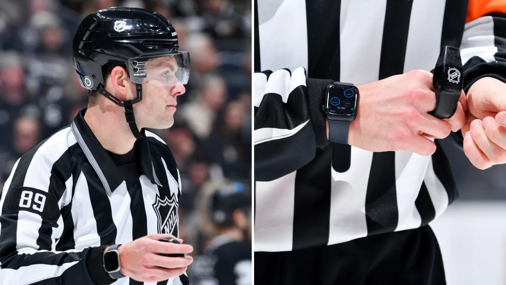 NHL Officials Get a High-Tech Assist from Apple Watch