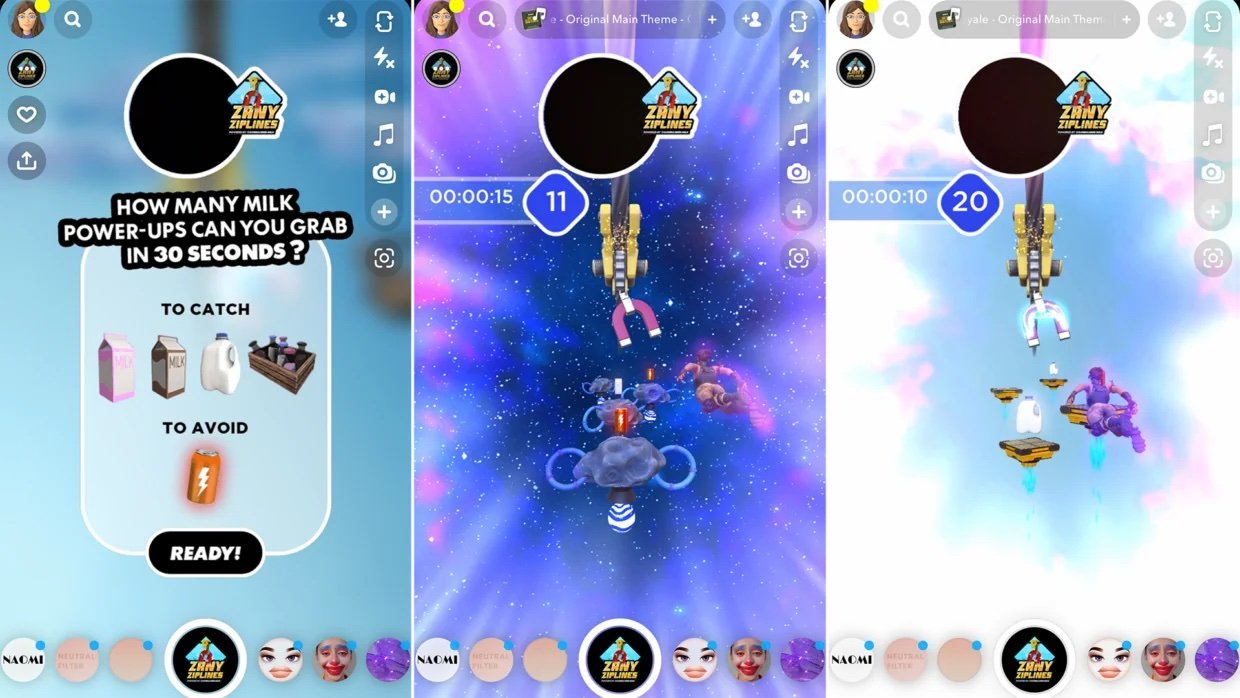 MilkPEP Uses AR Snapchat Lens to Promote Fortnite Gaming Experience