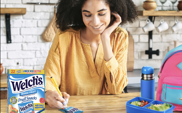 Welch’s Uses AI to Freshen Up Lunchbox Notes