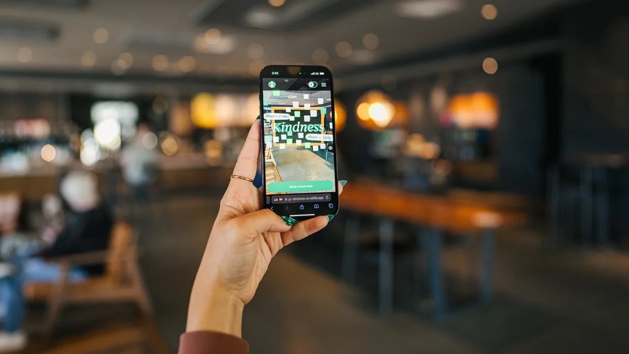 Starbucks Uses Augmented Reality to Celebrate and Encourage Kindness