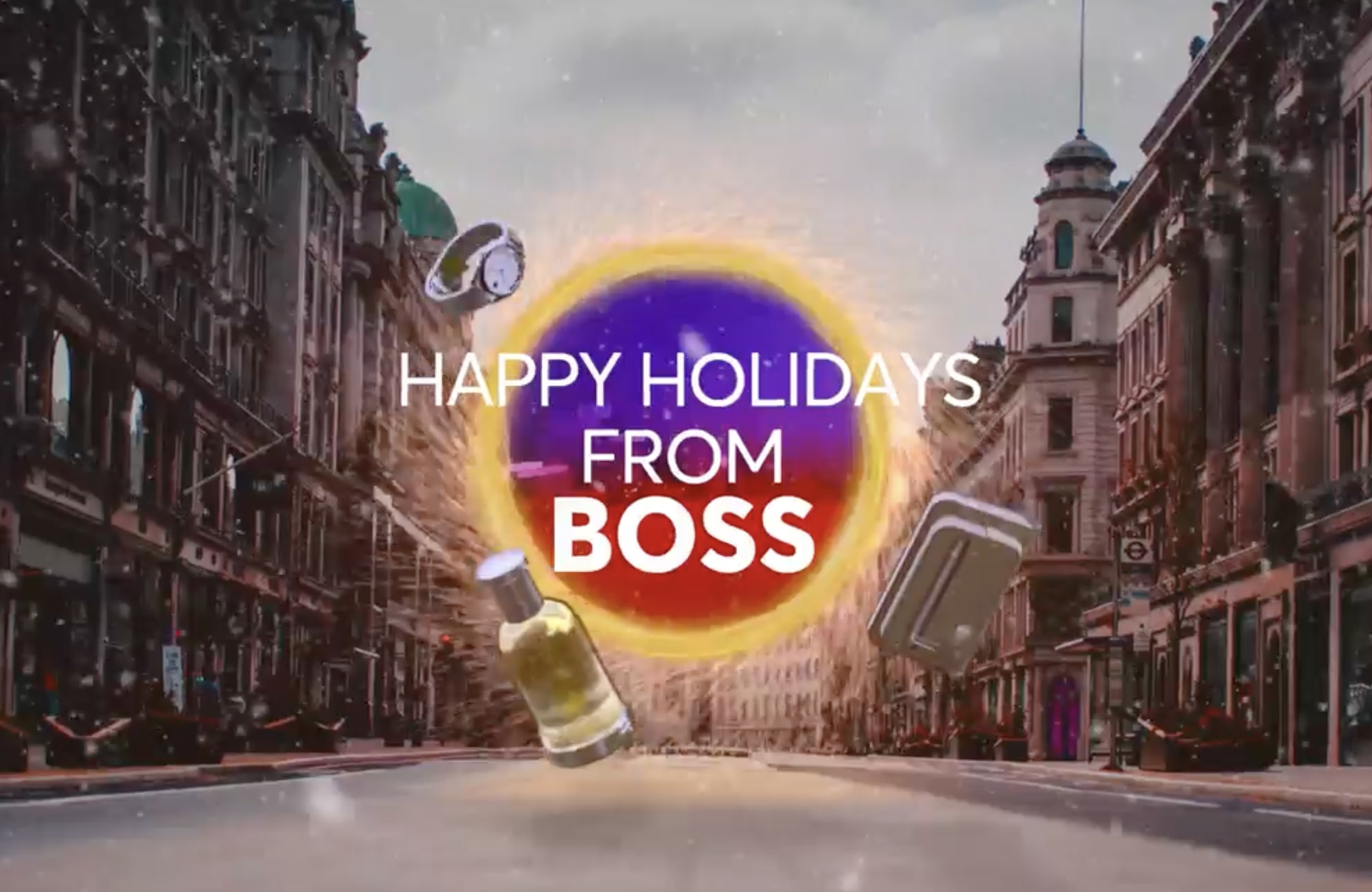 Hugo Boss launches AR Holiday Portal