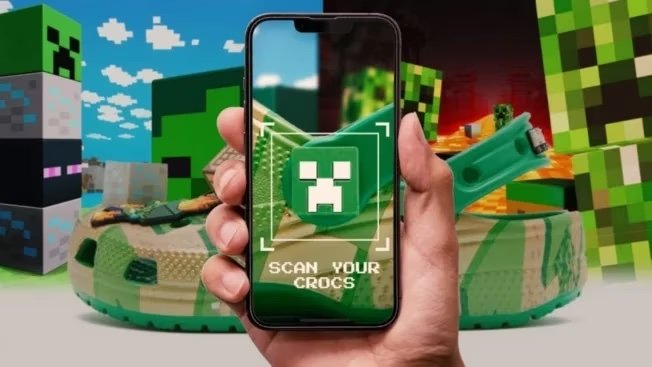 Your Crocs Can Now Take You Into the World of Minecraft