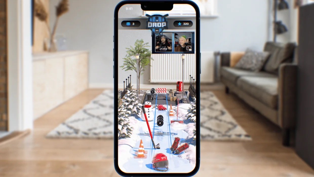 ESPN Releases AR Mini Games to Enhance Its Digital Hockey Show
