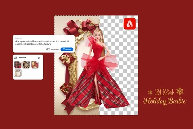 Mattel Taps Adobe AI for Barbie Packaging This Holiday Season