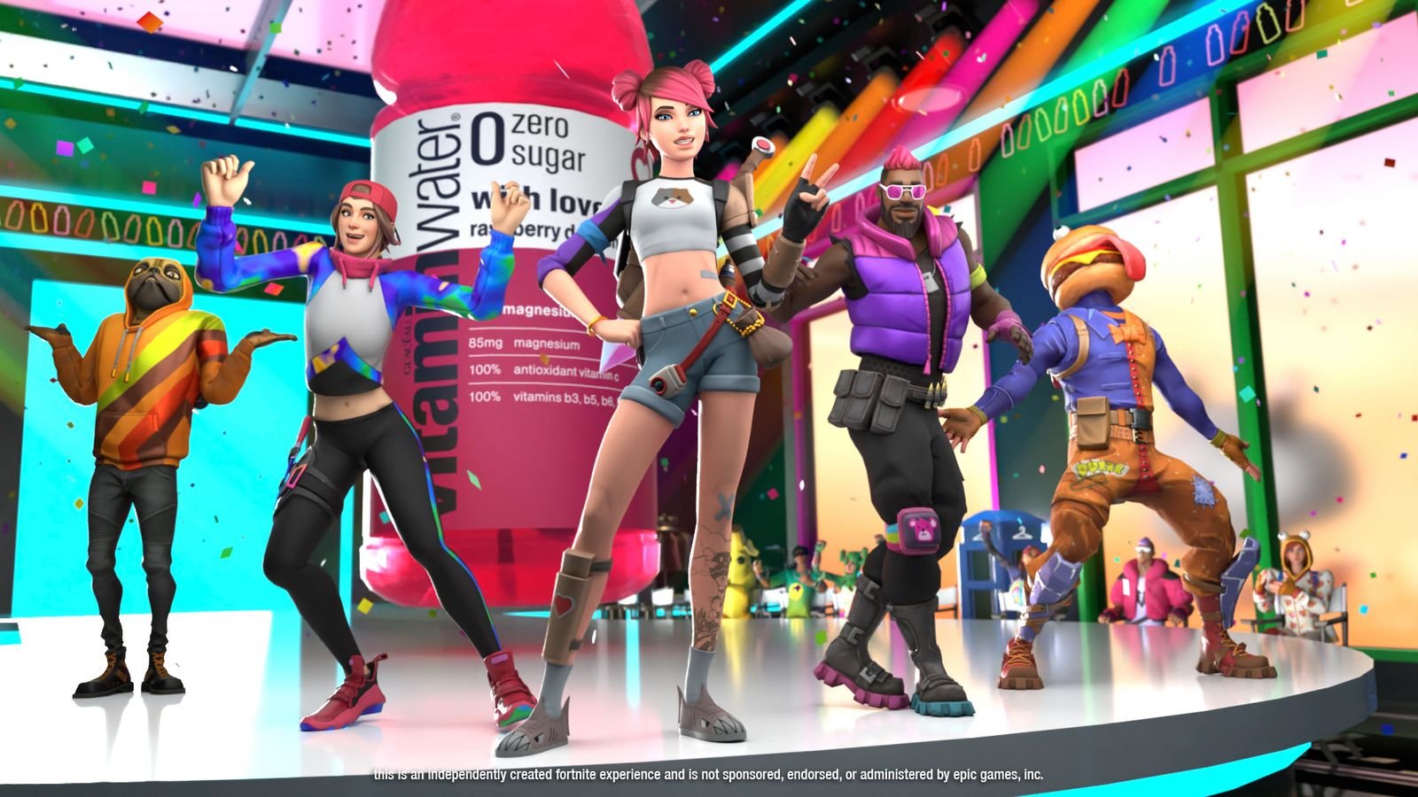 Vitaminwater sets up shop on Fortnite to promote zero-sugar products