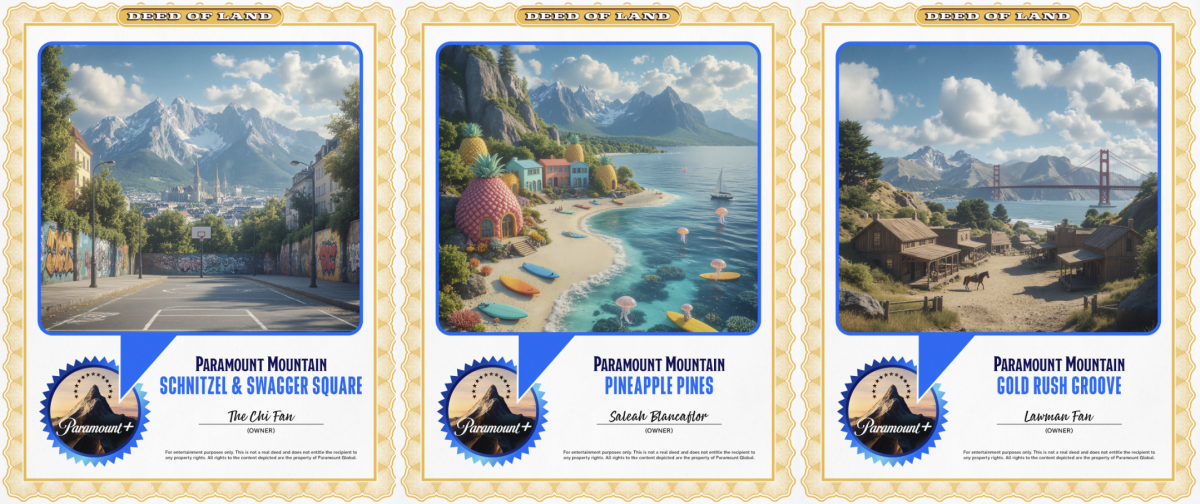 Paramount+ Lets Fans Stake a Claim on Paramount Mountain