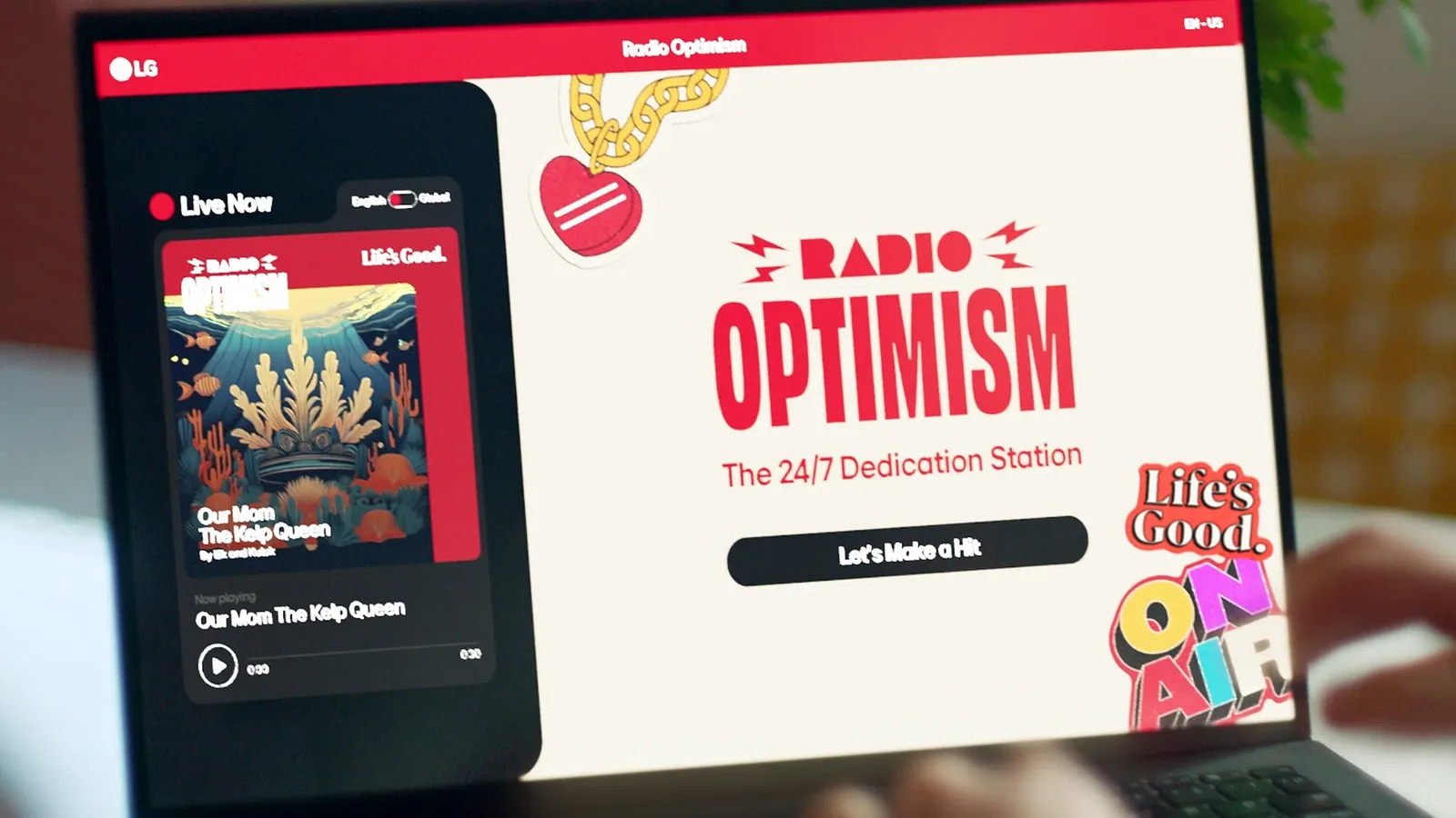 🎶 AI, Drop the Beat: LG Turns Your Feelings Into Songs 🎧