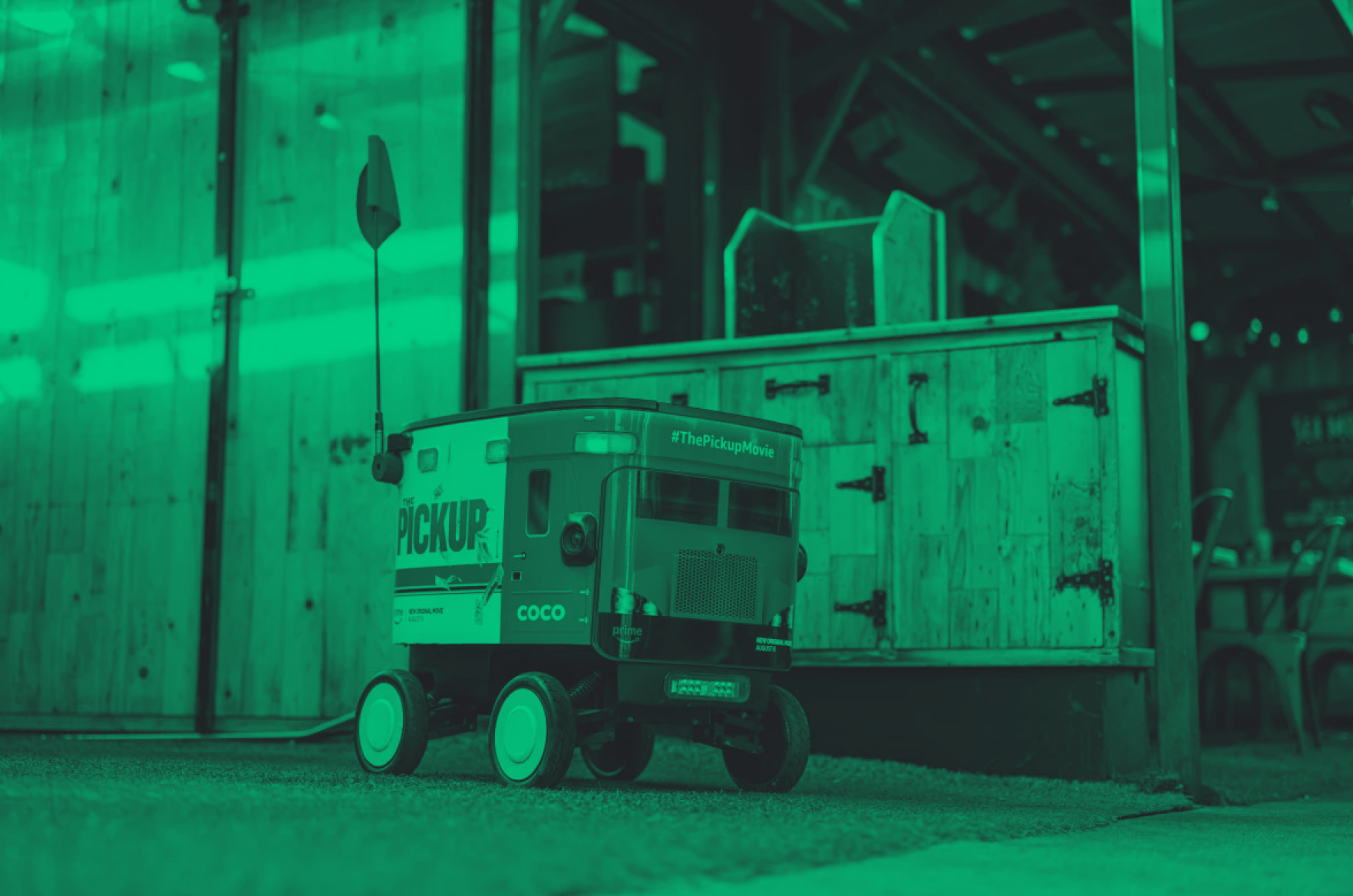 How Prime Video is Using Robotic Billboards to Boost The Pickup