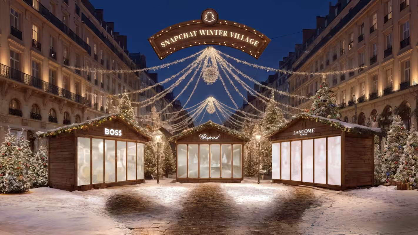 AR Meets Après-Ski: Snapchat’s Winter Village Goes Luxe