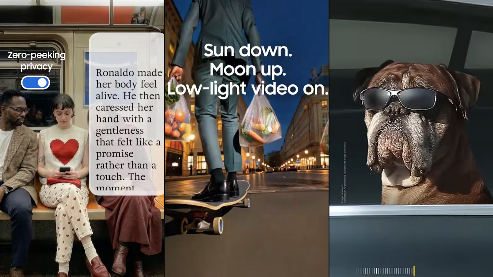 Samsung pushes Galaxy on social with with AI-generated material