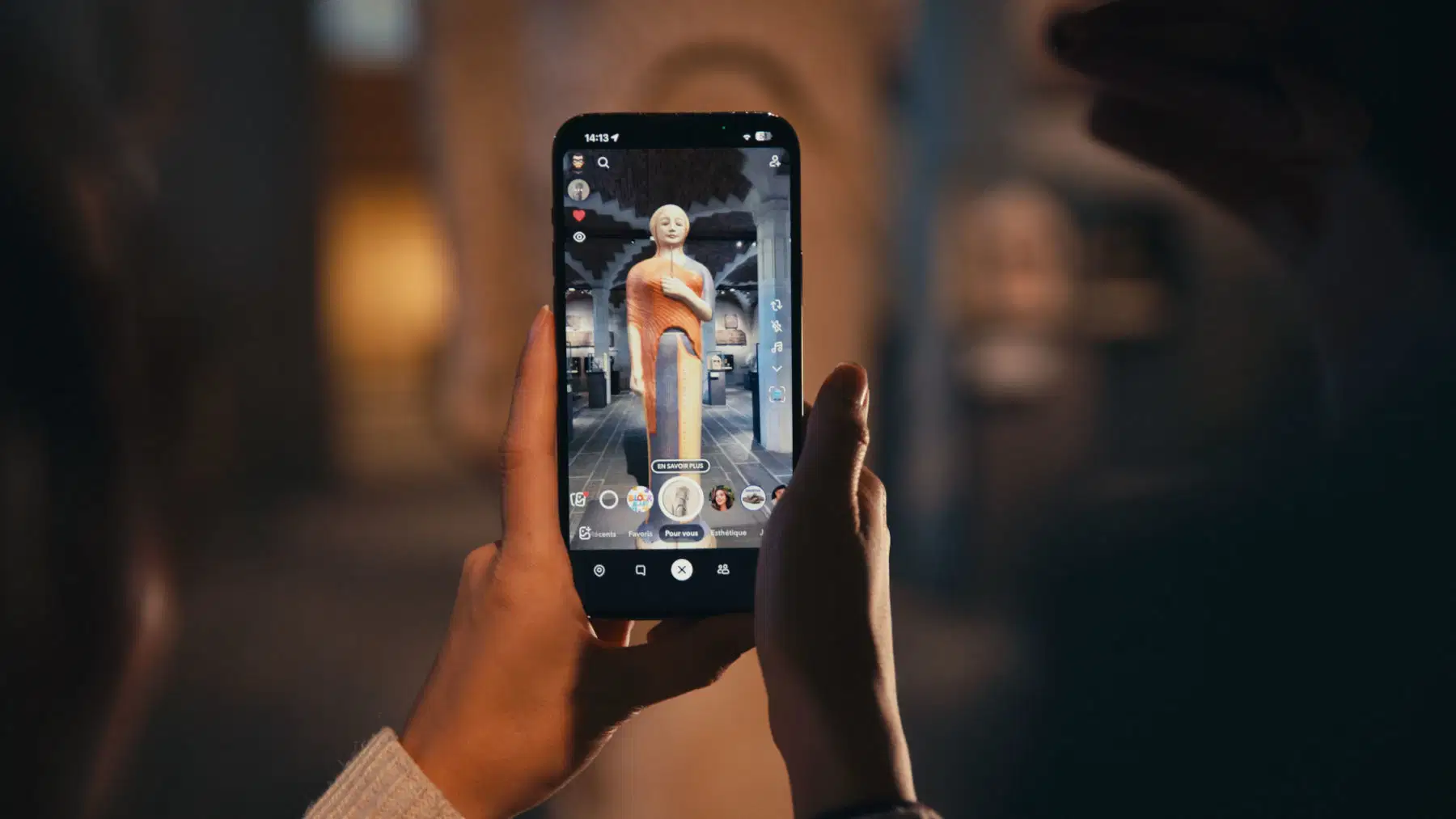 Louvre and Snapchat: six masterpieces come alive in augmented reality